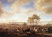 Philips Wouwerman The Horse Fair oil painting reproduction